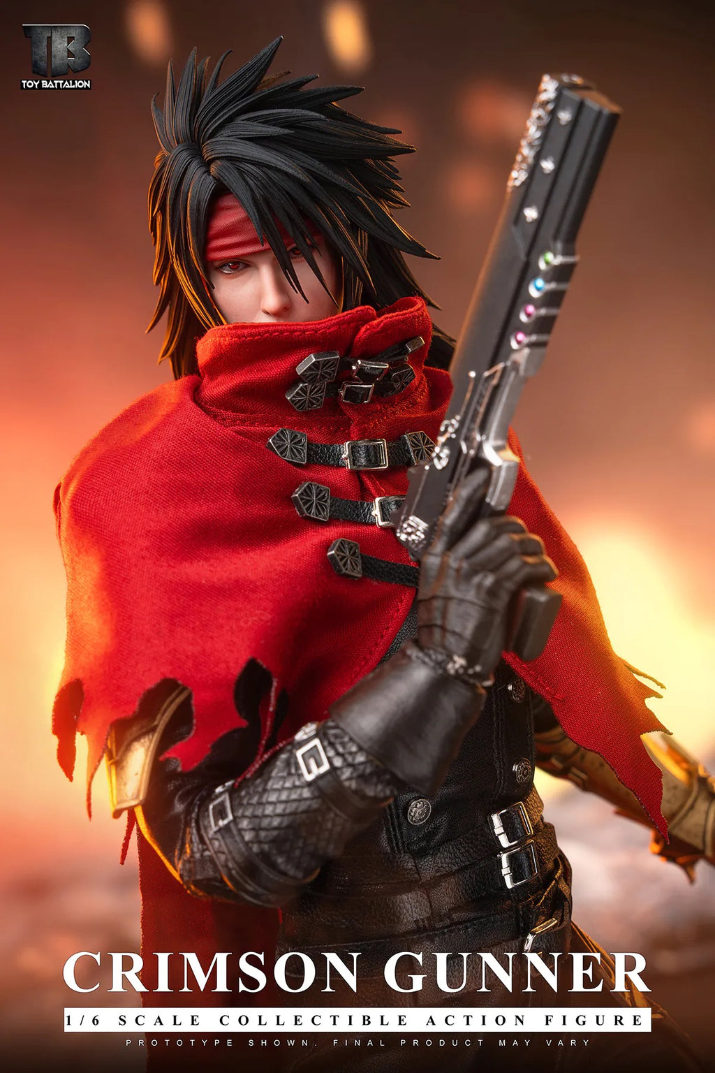 TOYS BATTALION 1/6 TB035 Crimson Gunner 緋紅槍手 可動人偶