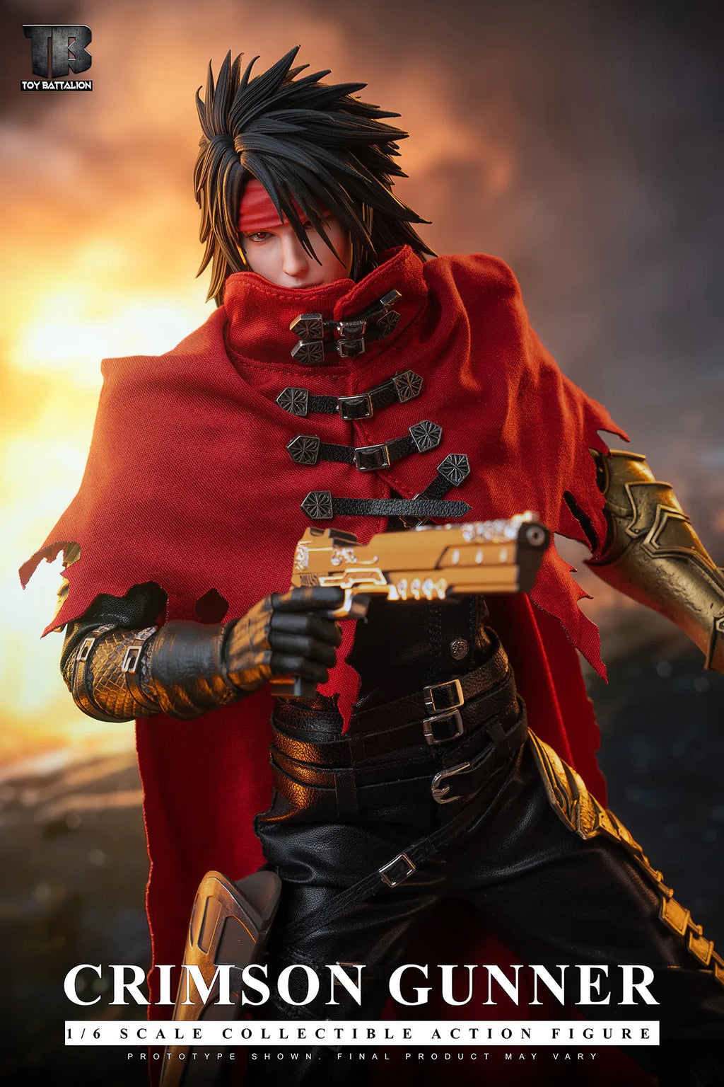 TOYS BATTALION 1/6 TB035 Crimson Gunner 緋紅槍手 可動人偶
