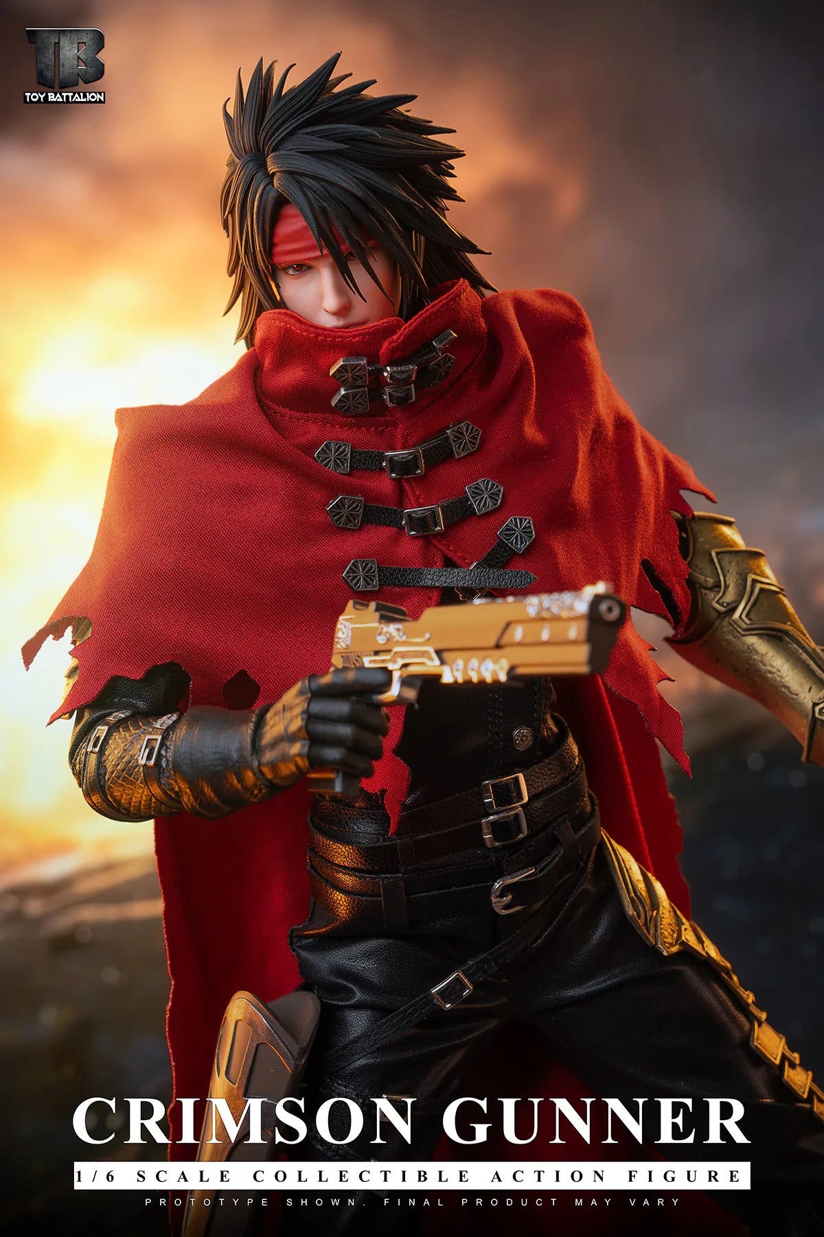 TOYS BATTALION 1/6 TB035 Crimson Gunner 緋紅槍手 可動人偶