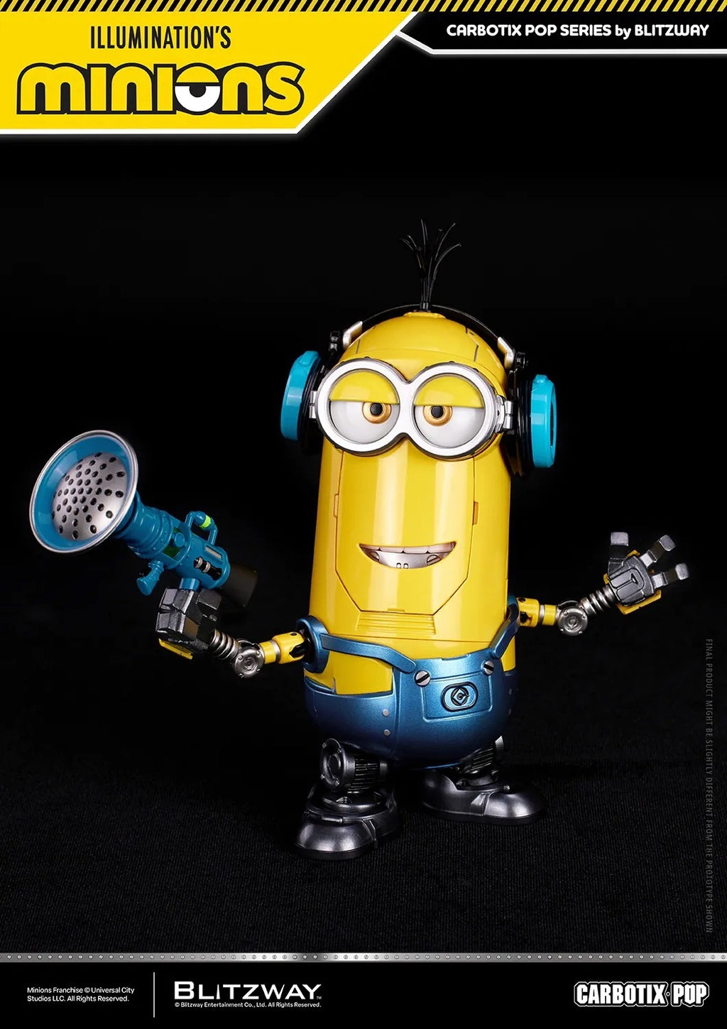 BLITZWAY Carbotix Pop Minions Bob Kelvin Stuart DX Ver. 小小兵 迷你兵團 鮑伯 凱文 史都華 三人組 套裝