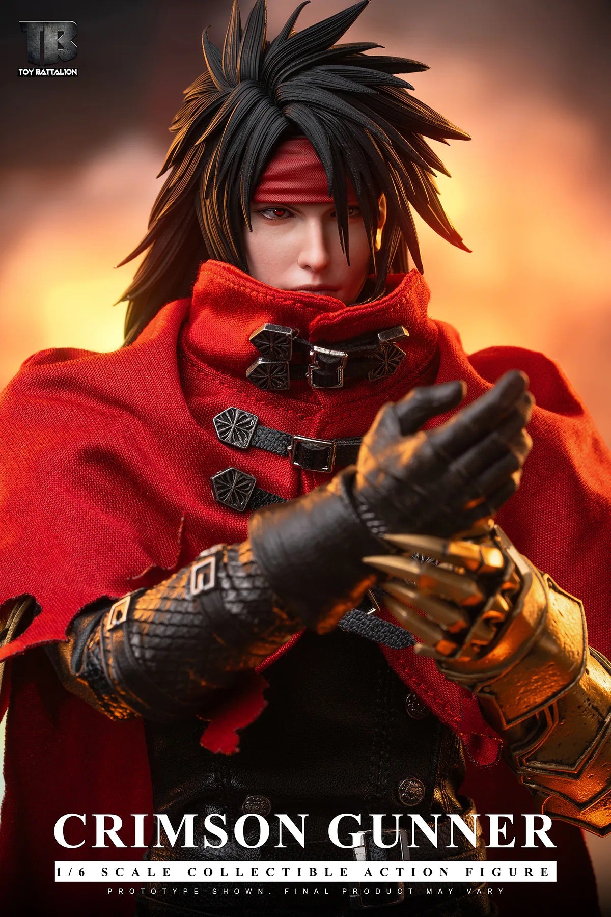 TOYS BATTALION 1/6 TB035 Crimson Gunner 緋紅槍手 可動人偶