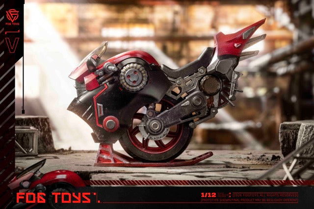 Fogtoys 迷霧玩具 1/12 女摩托車手 EA-03 可動人偶