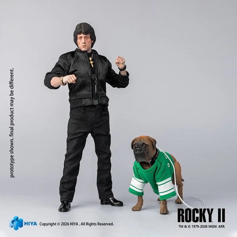 HIYA 海雅玩具 1/12 Rocky 洛奇 便服版 可動人偶 ( ESR0185 )