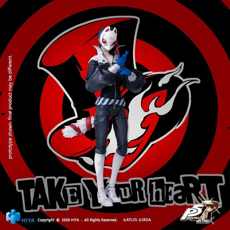 HIYA 海雅玩具 1/12 女神異聞錄 皇家版 P5R Fox 便服版 可動人偶 ( EBP0380 )