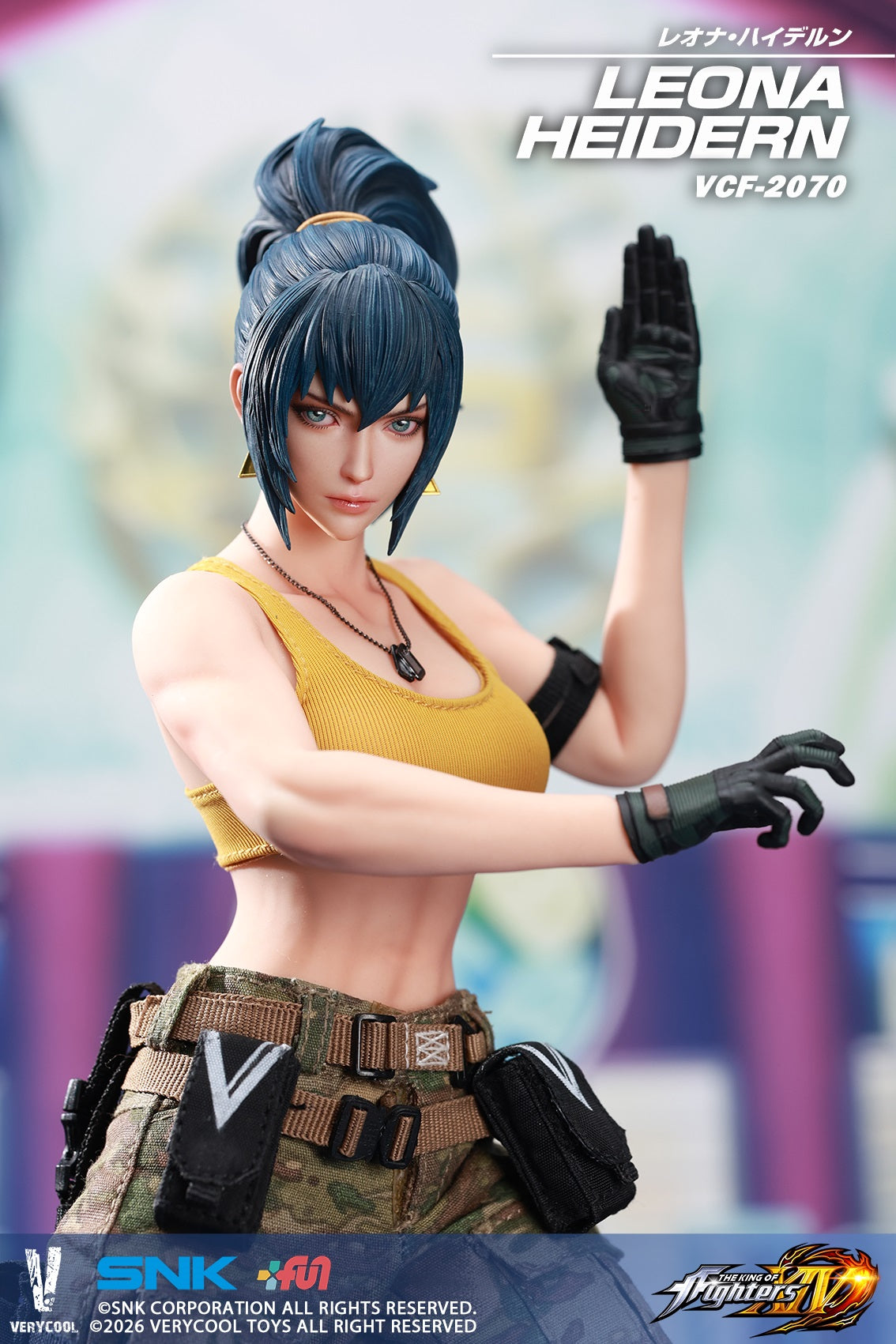 VERYCOOL 1/6 VCF-2070 拳皇XIV Leona Heidern 莉安娜 哈迪蘭 可動人偶