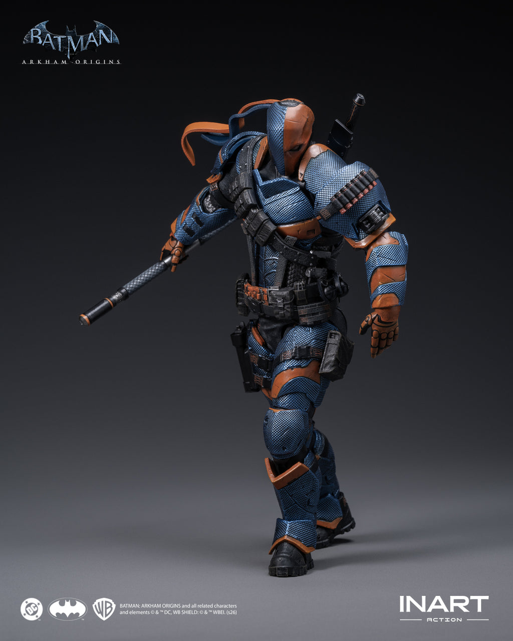 INART 1/12 Batman Arkham Origins Deathstroke 喪鐘 蝙蝠俠 可動人偶