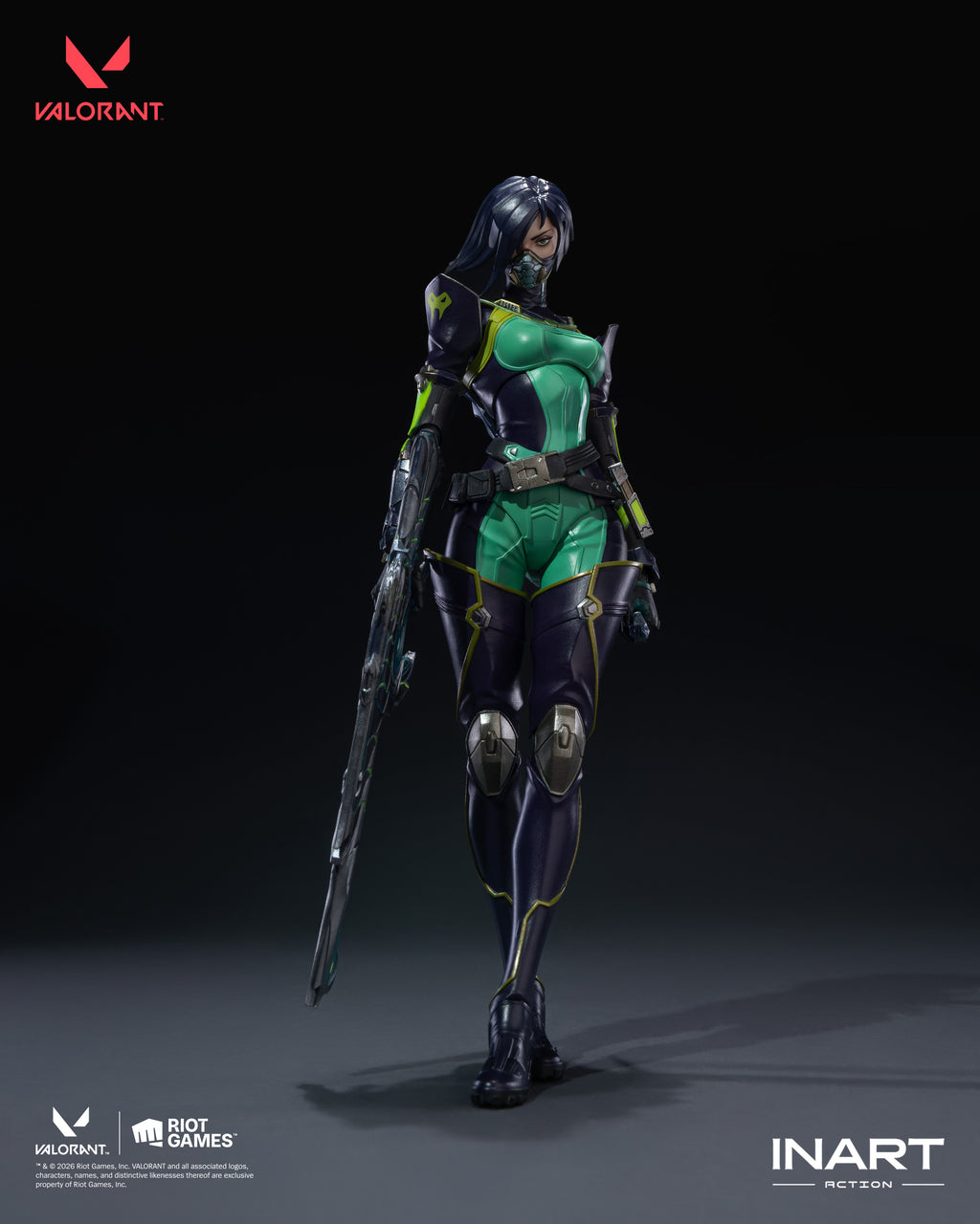 INART 1/12 VALORANT Viper 特戰英豪 毒蛇 可動人偶