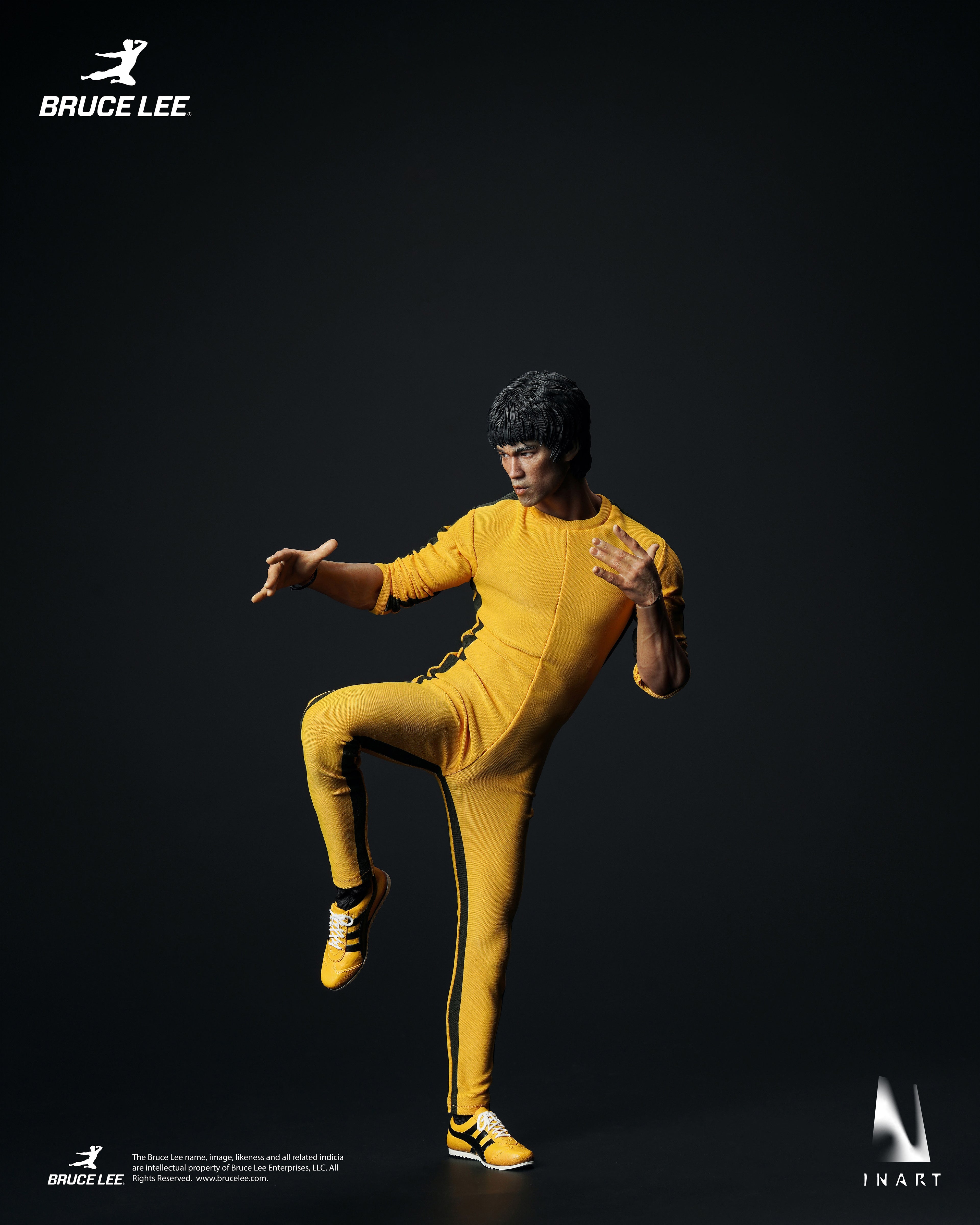 INART 1/6 李小龍 黃色連體服 Bruce Lee Yellow Onesie 可動人偶