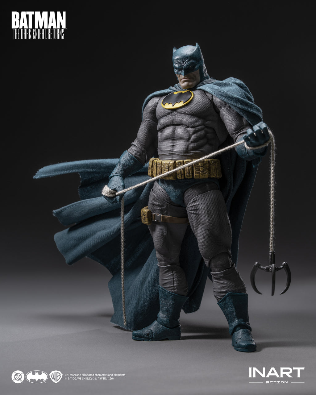 INART 1/12 蝙蝠俠 黑夜之神歸來 蝙蝠俠 藍色戰衣 Batman 可動人偶