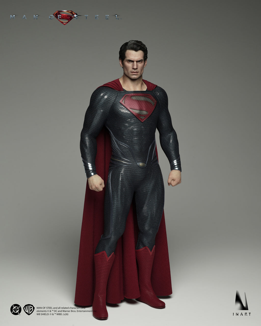 INART 1/6 超人 鋼鐵英雄 Superman 可動人偶