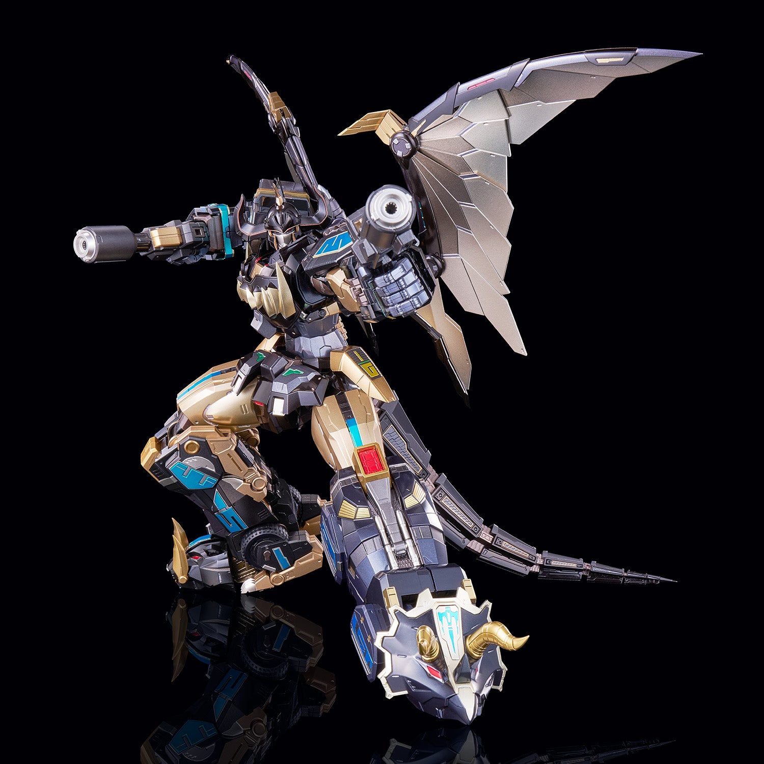 Flame Toys 千值練 合! 機巧 合體 暗黑 大獸神 (黑色限定版) 合金成品