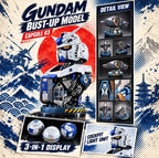 Bandai Gundam 機動戰士高達 胸像 TRINITY RX-78-3 G3 (Set of 3) 扭蛋