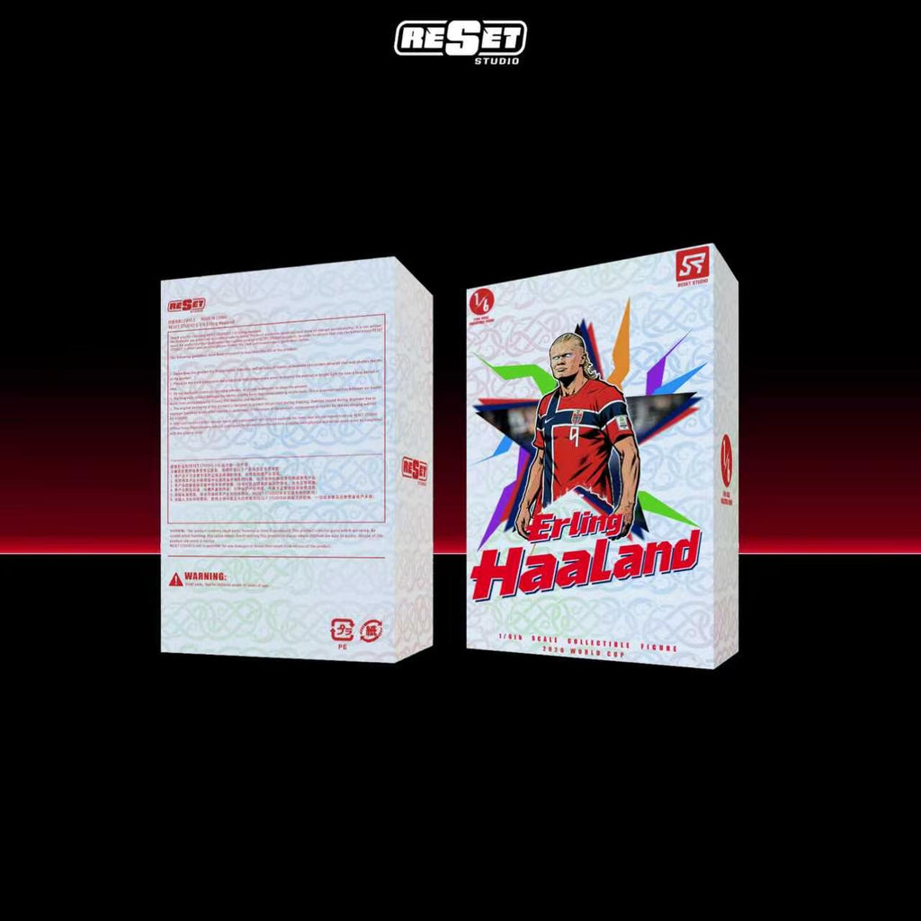 Reset Studio 1/6 RS-0017 Erling Haaland 哈蘭德 可動眼 人偶 預訂特典 維京頭盔1頂 限量399體