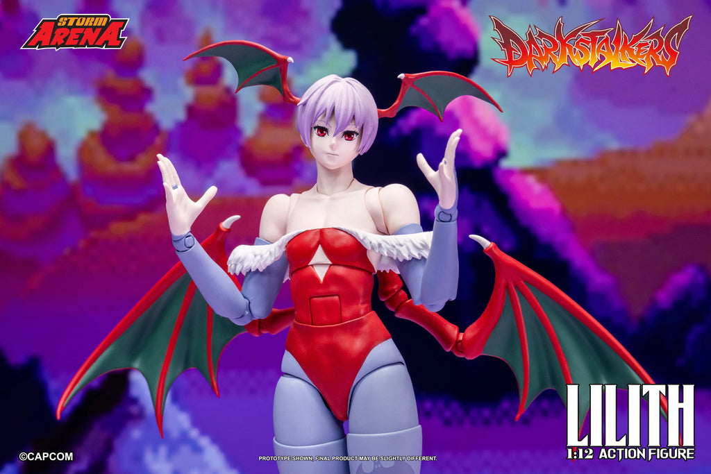 Storm Arena 1/12 Darkstalkers Lilith 魔域幽靈 莉莉絲 可動人偶