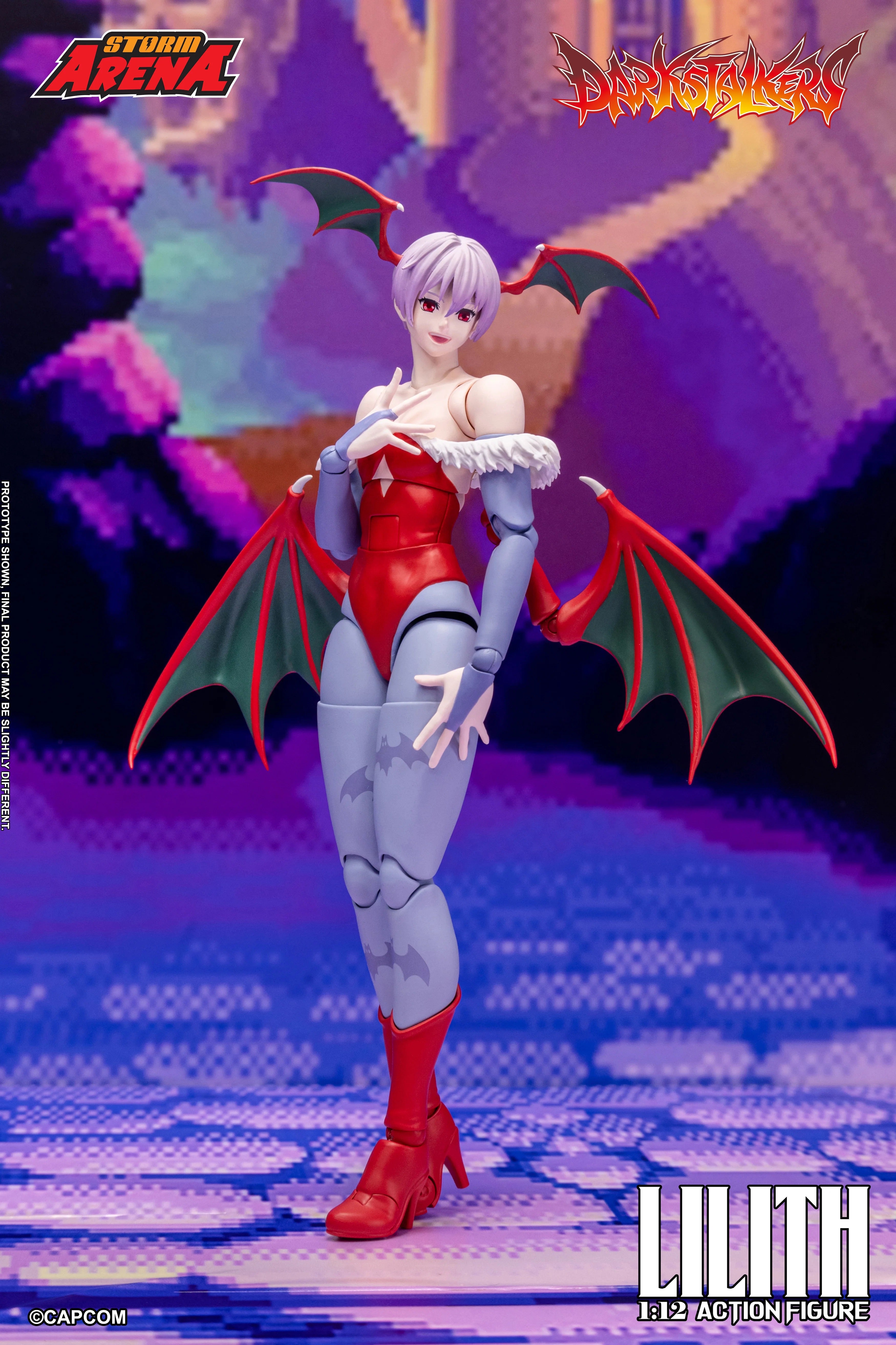 Storm Arena 1/12 Darkstalkers Lilith 魔域幽靈 莉莉絲 可動人偶