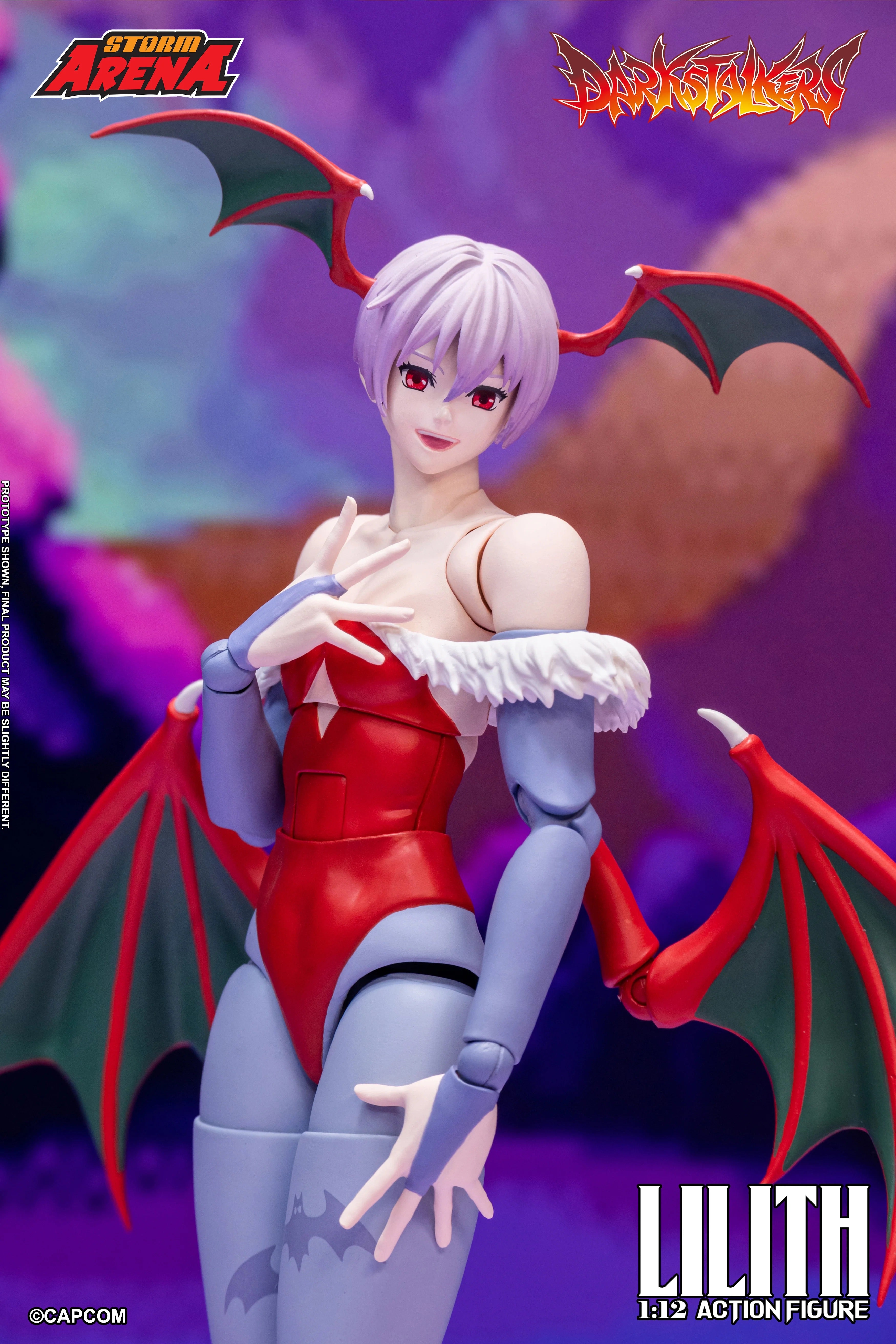 Storm Arena 1/12 Darkstalkers Lilith 魔域幽靈 莉莉絲 可動人偶