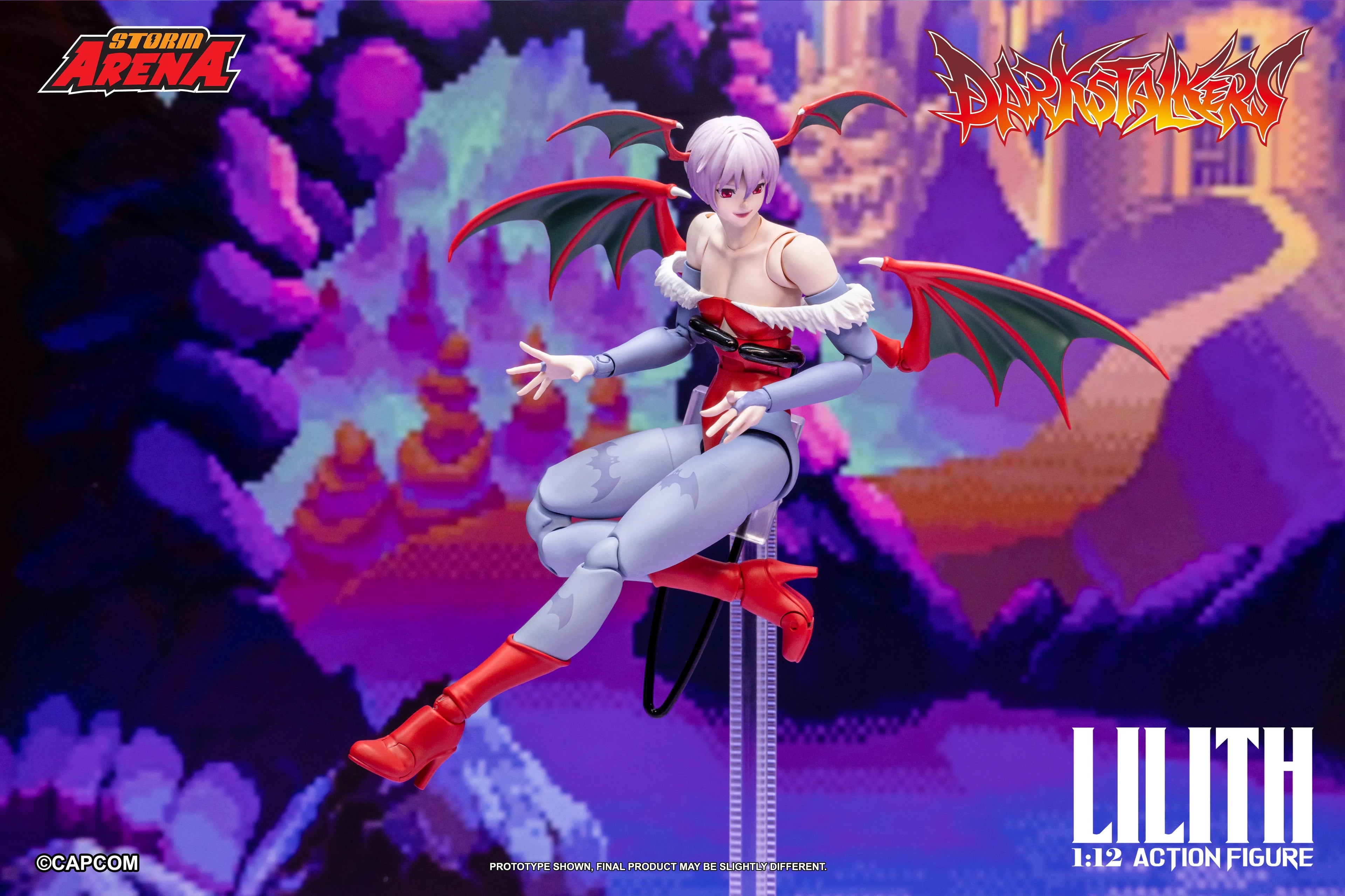Storm Arena 1/12 Darkstalkers Lilith 魔域幽靈 莉莉絲 可動人偶