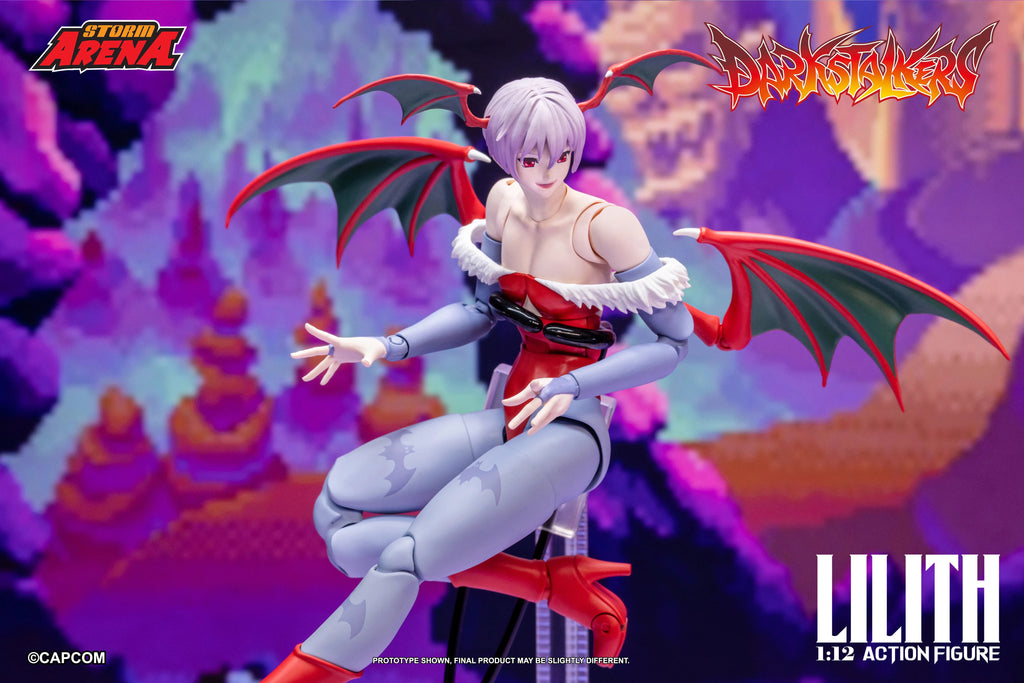 Storm Arena 1/12 Darkstalkers Lilith 魔域幽靈 莉莉絲 可動人偶