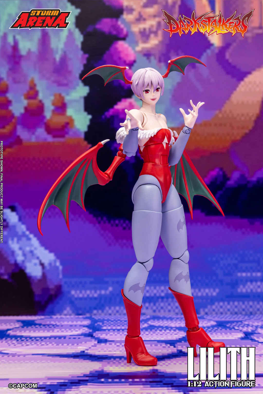 Storm Arena 1/12 Darkstalkers Lilith 魔域幽靈 莉莉絲 可動人偶