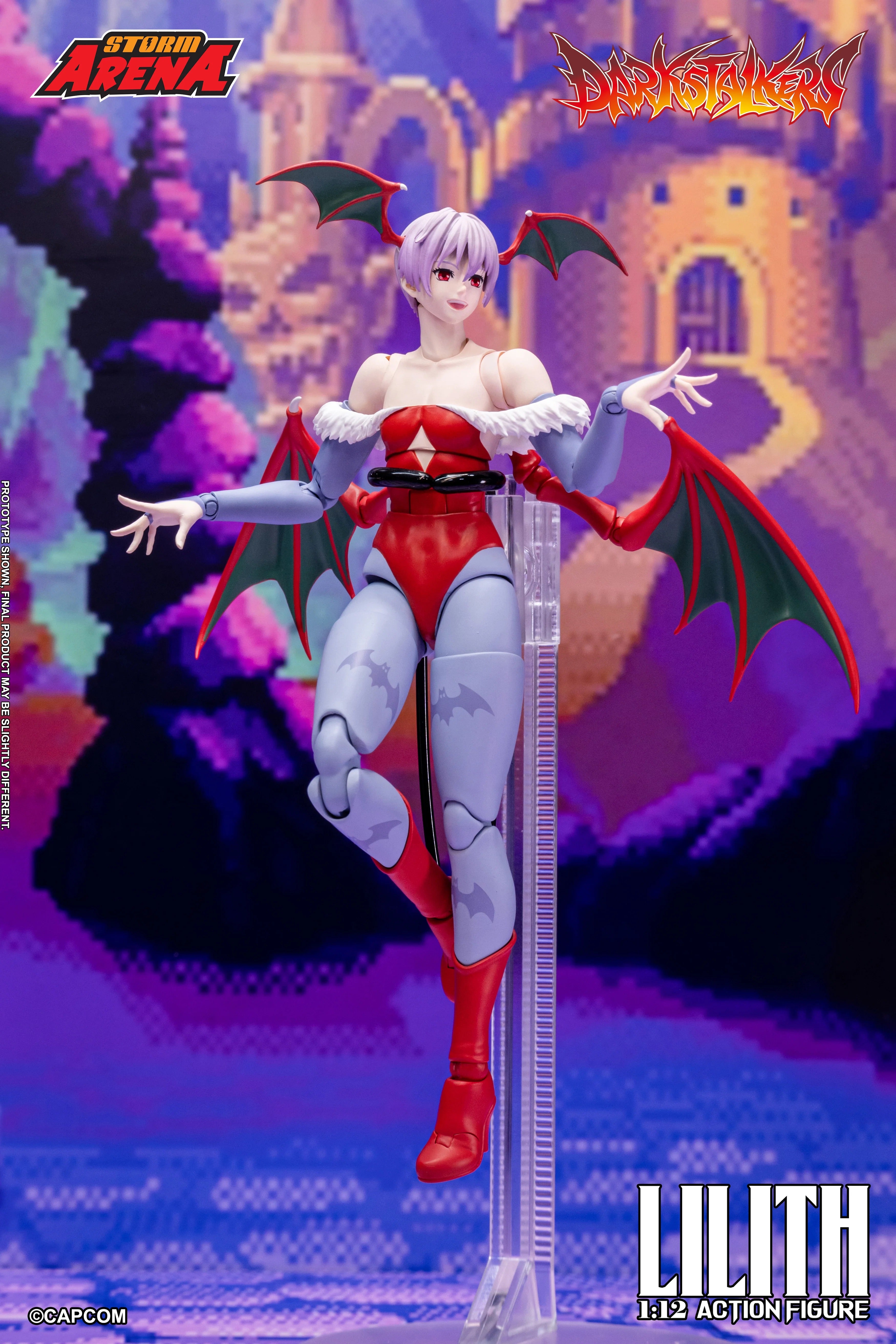 Storm Arena 1/12 Darkstalkers Lilith 魔域幽靈 莉莉絲 可動人偶