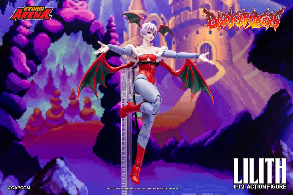 Storm Arena 1/12 Darkstalkers Lilith 魔域幽靈 莉莉絲 可動人偶
