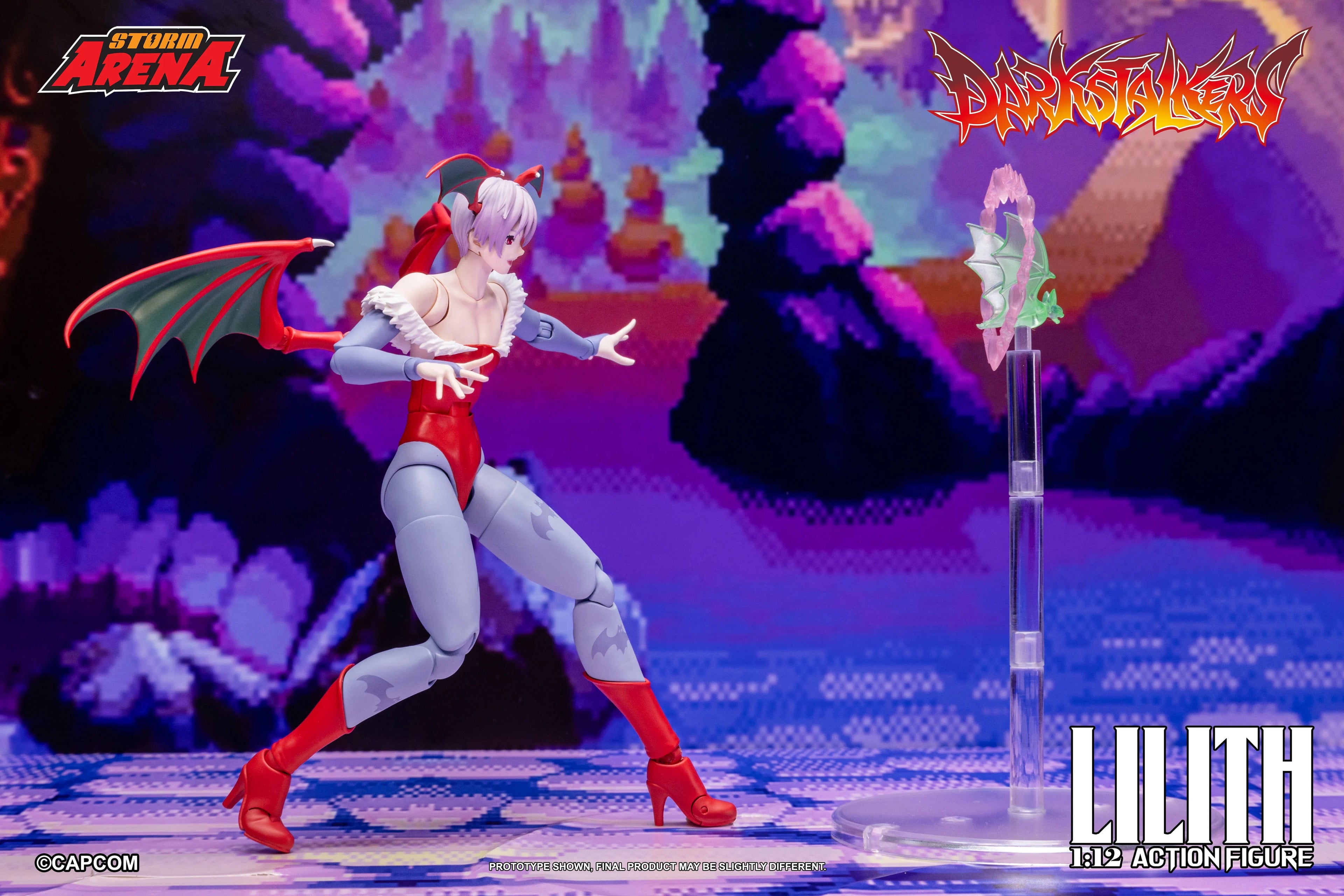 Storm Arena 1/12 Darkstalkers Lilith 魔域幽靈 莉莉絲 可動人偶