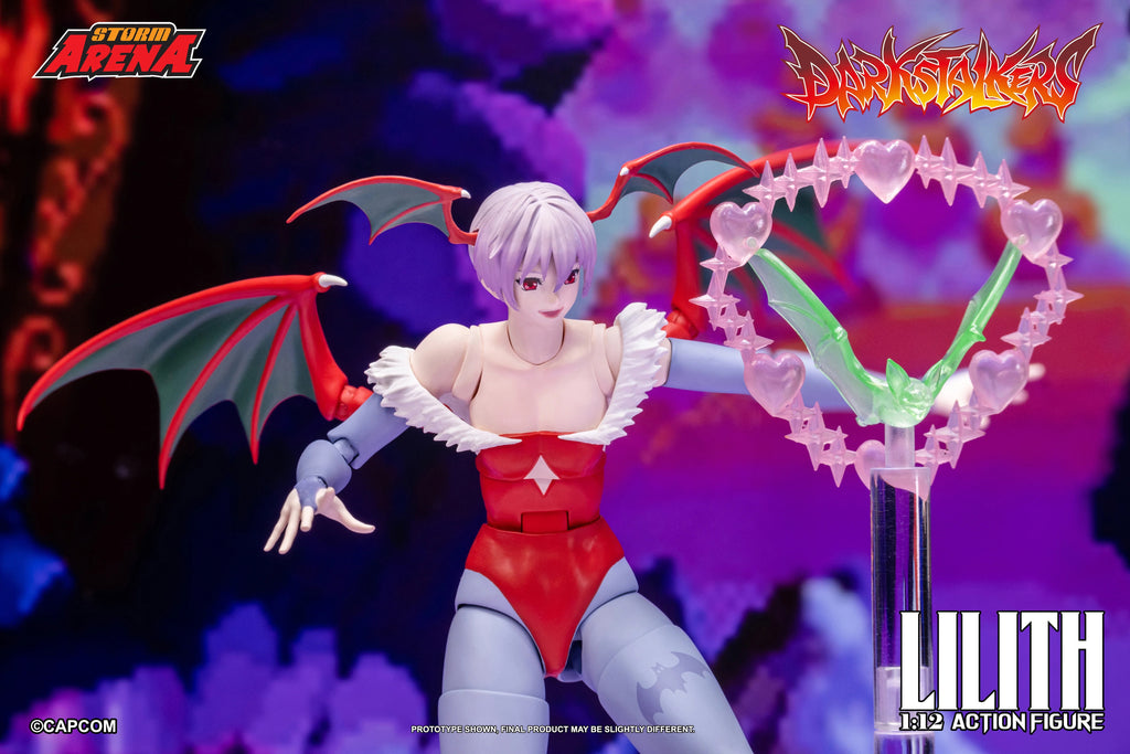 Storm Arena 1/12 Darkstalkers Lilith 魔域幽靈 莉莉絲 可動人偶