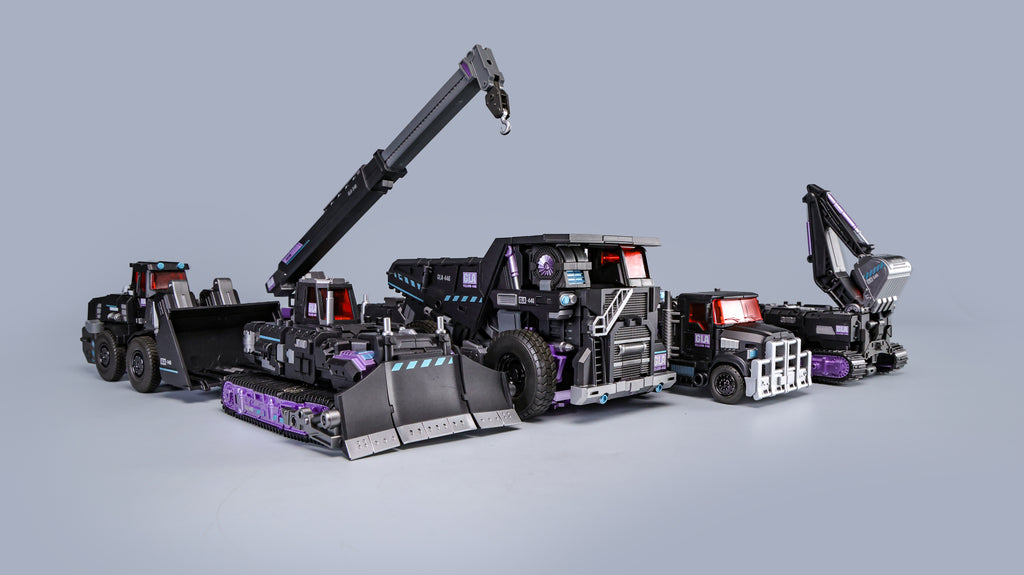 機械入侵 GLA01-07B 重型建造者 黑曜禮盒版 建造派 大力神 變形金剛 合金成品