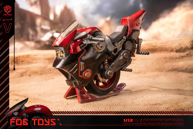 Fogtoys 迷霧玩具 1/12 女摩托車手 EA-03 可動人偶