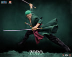 Pixel Poses 朗宙 × 集美殿堂 1/6 航海王 海賊王 One Piece 羅羅諾亞 佐羅 卓洛 Zoro 鉑金矽膠 可動人偶 標準版 豪華版 帶燈光的特效地台