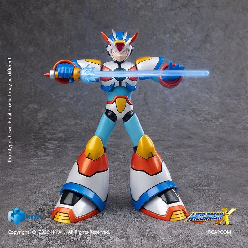 HIYA 海雅玩具 Rockman 洛克人 X 艾克斯 第三裝甲版 可動人偶 ( EBM0385 )