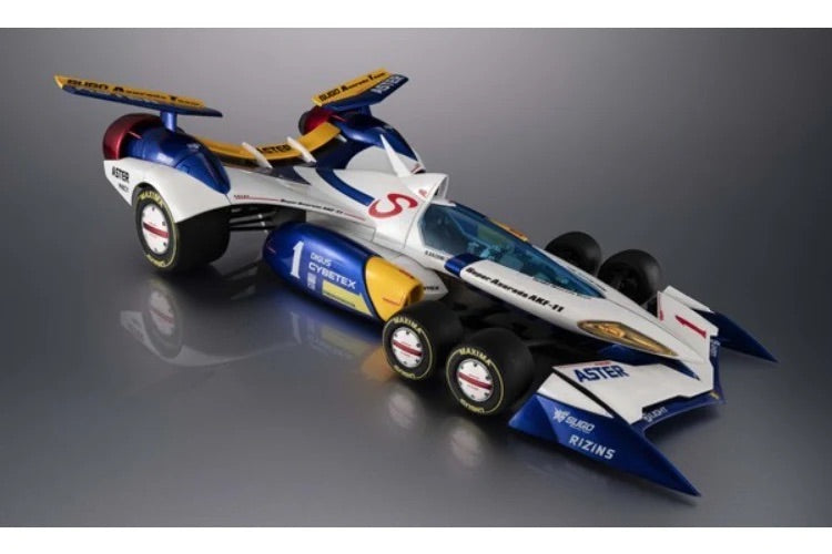MegaHouse Variable Action Hi-SPEC Future GPX Cyber Formula 11 Super Asrada AKF-11 35th Anniversary Color Edition [V.A] Hi-SPEC《高智能方程式》超級雷神AKF-11 35週年配色 附特典