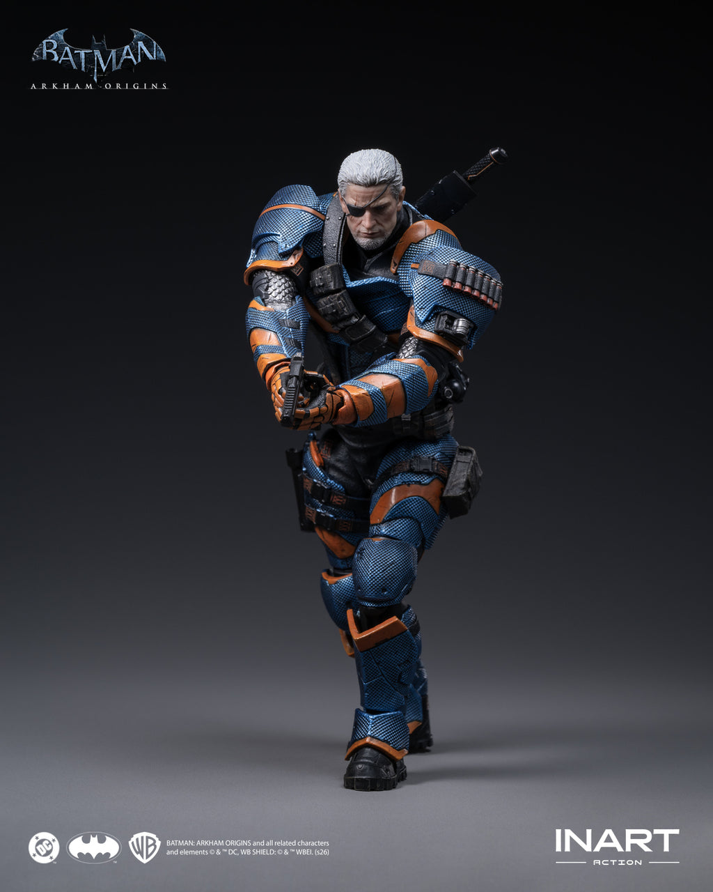 INART 1/12 Batman Arkham Origins Deathstroke 喪鐘 蝙蝠俠 可動人偶