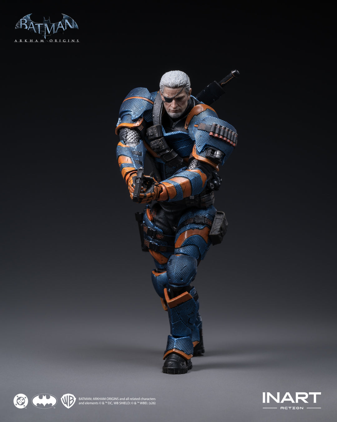INART 1/12 Batman Arkham Origins Deathstroke 喪鐘 蝙蝠俠 可動人偶