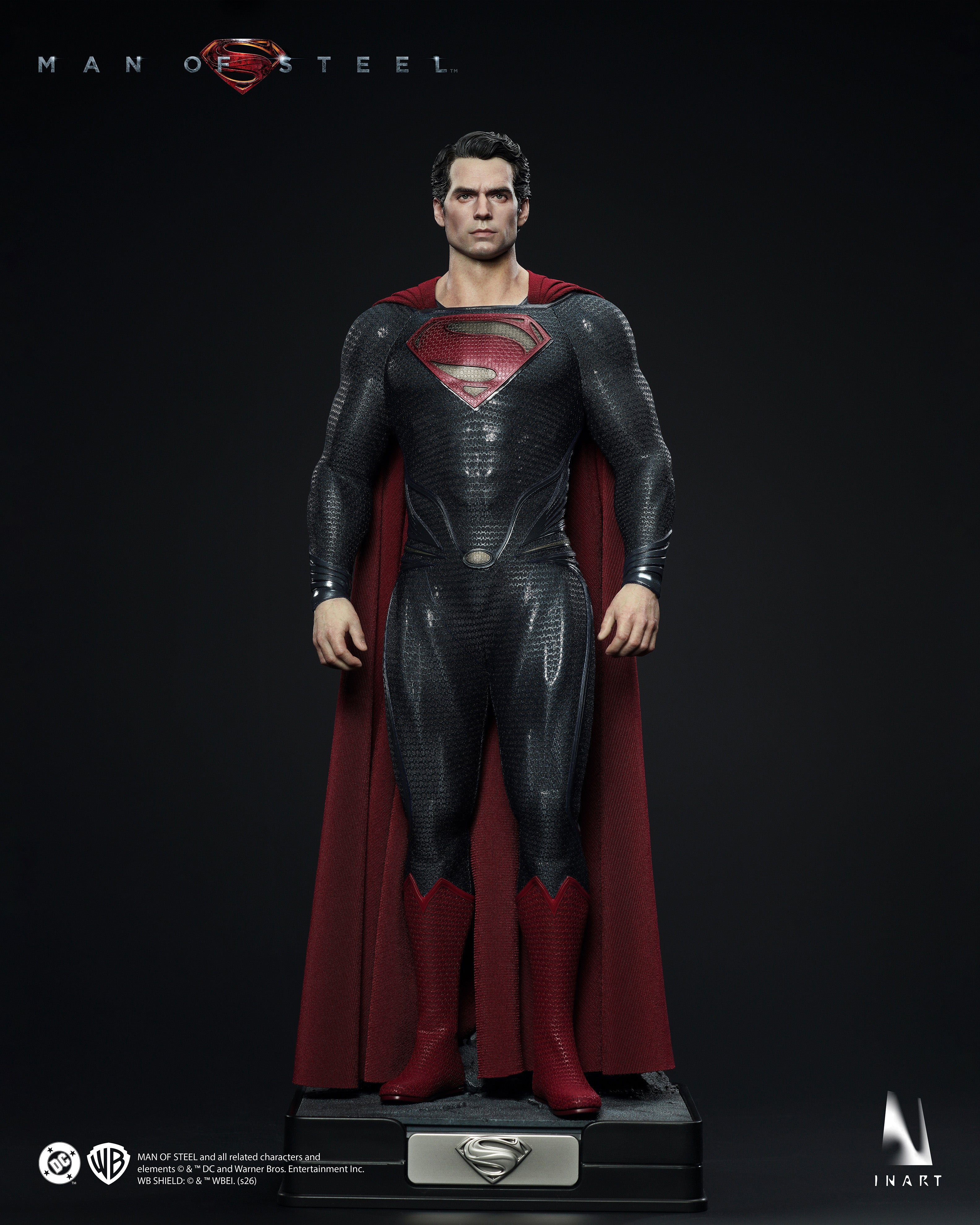 INART 1/6 超人 鋼鐵英雄 Superman 可動人偶