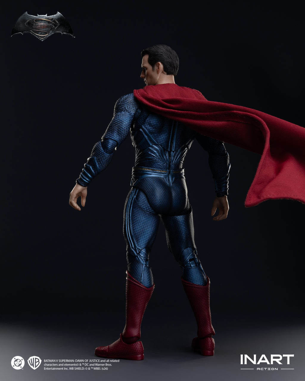 INART 1/12 Batman v Superman Dawn of Justice Superman 超人 可動人偶