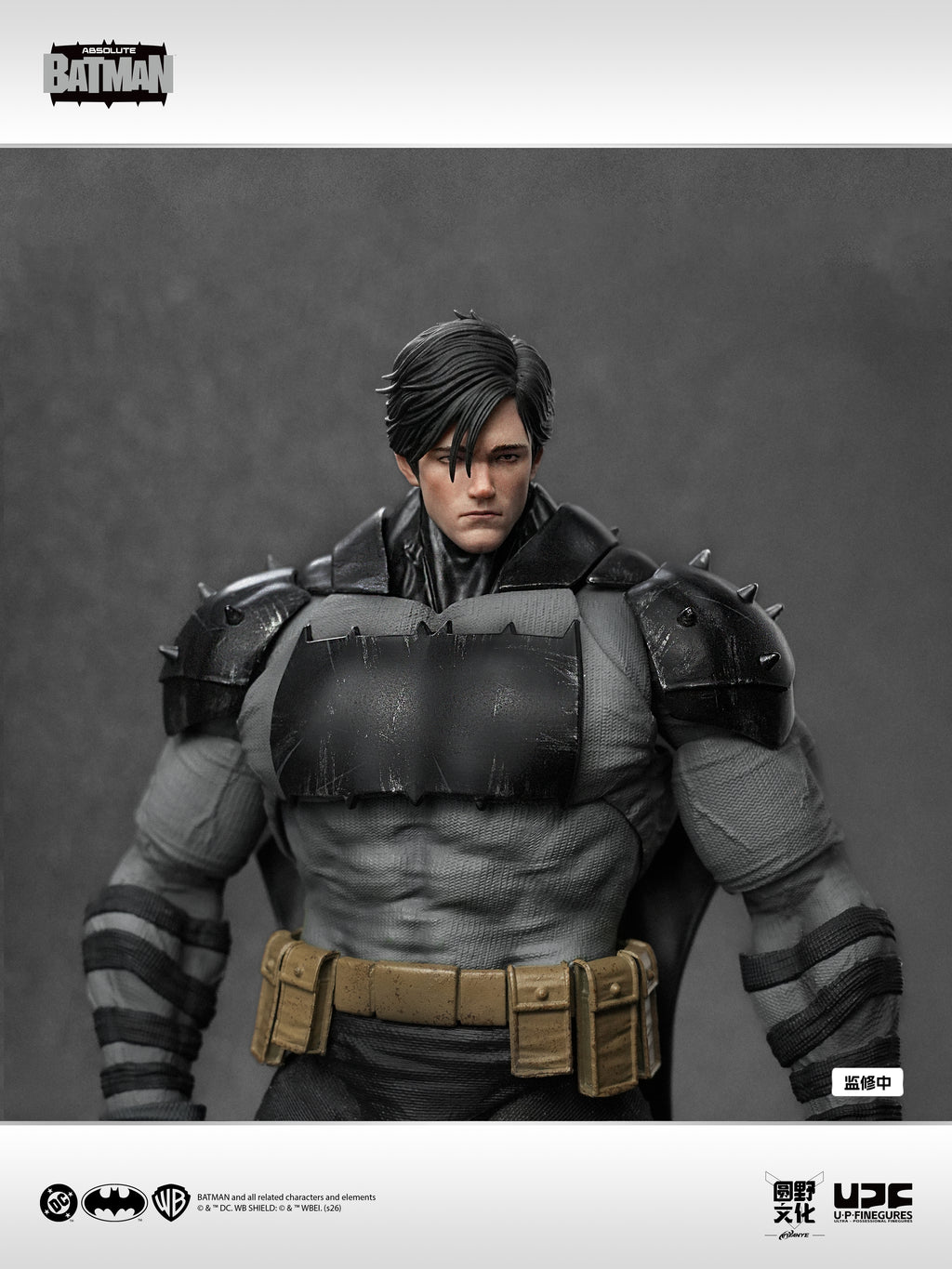 圓野文化 x UPFinegures 良品製造 1/12 絕對蝙蝠俠 蝙蝠俠 Batman 可動人偶