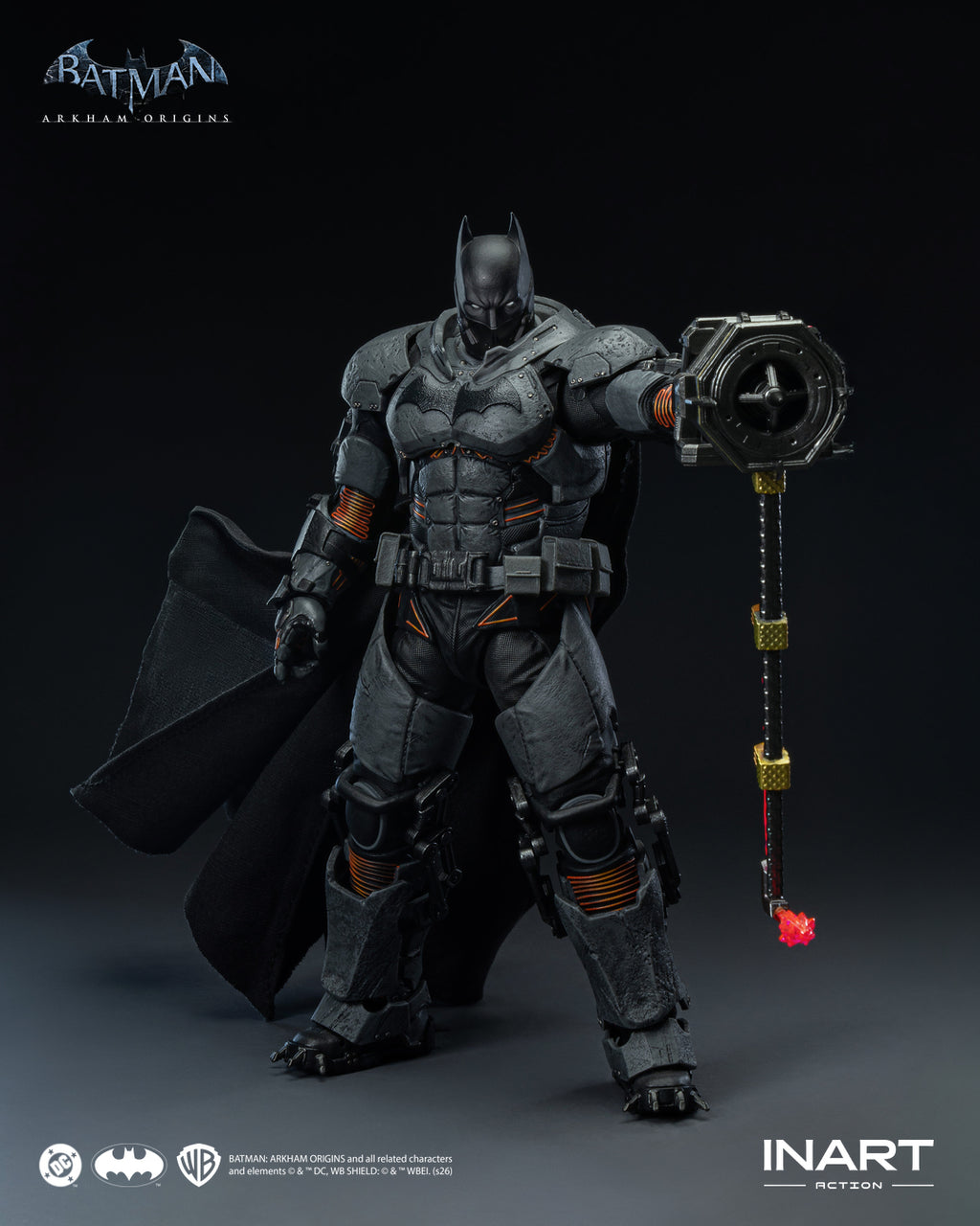 INART 1/12 Batman Arkham Origins 蝙蝠俠 XE Suit 可動人偶