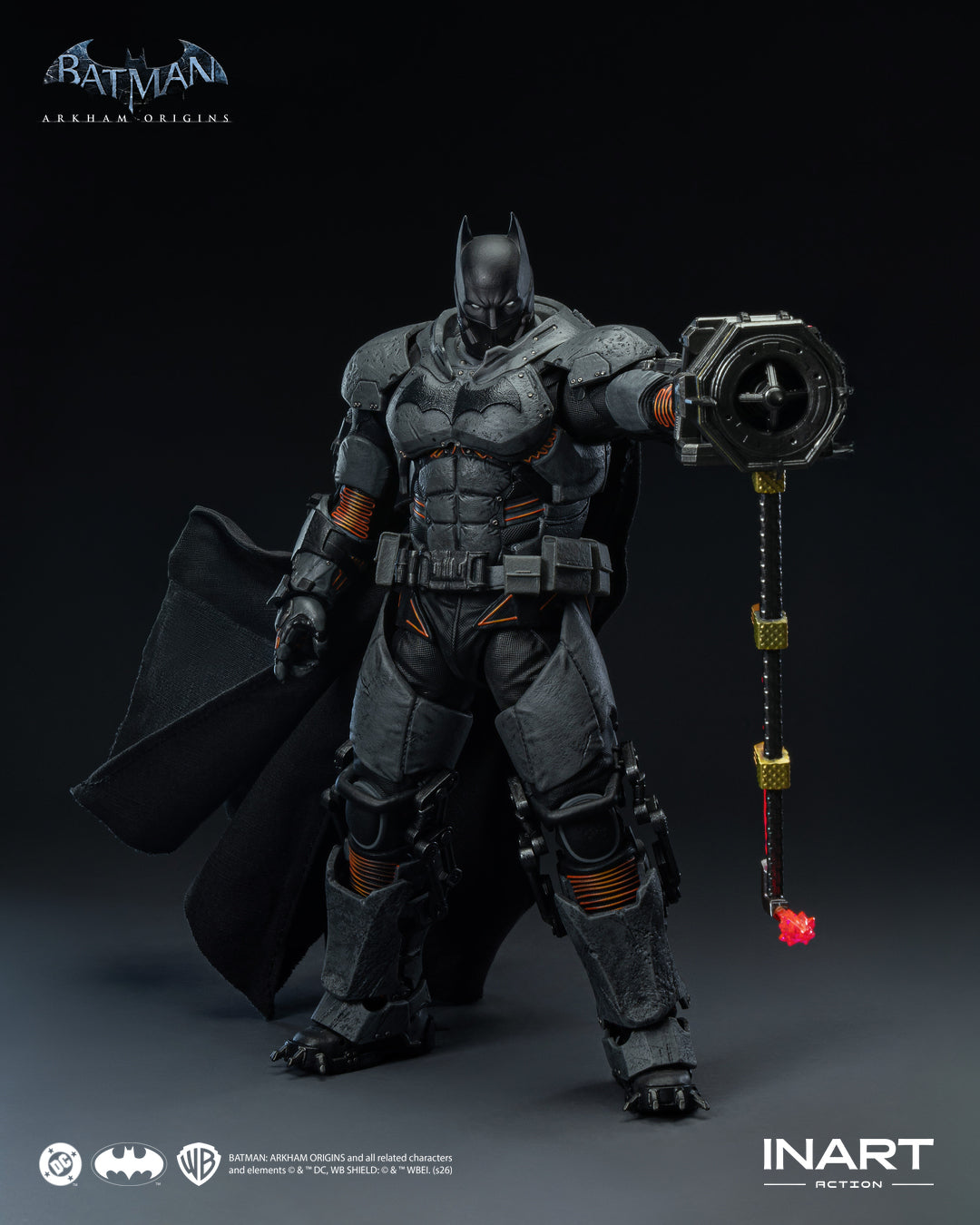 INART 1/12 Batman Arkham Origins 蝙蝠俠 XE Suit 可動人偶