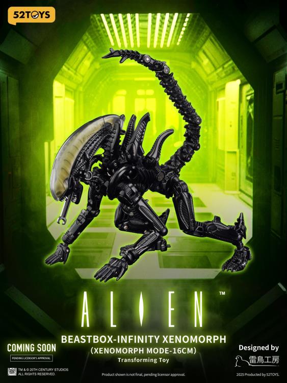 52TOYS BeastBox 猛獸匣 異形 Alien Xenomorph 可動人偶