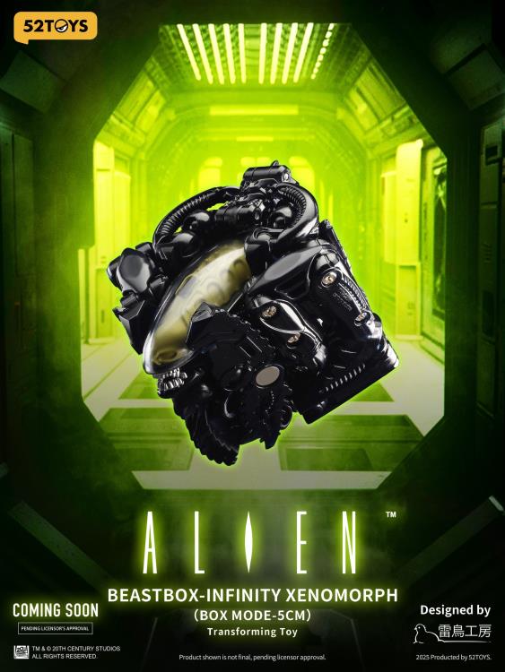 52TOYS BeastBox 猛獸匣 異形 Alien Xenomorph 可動人偶