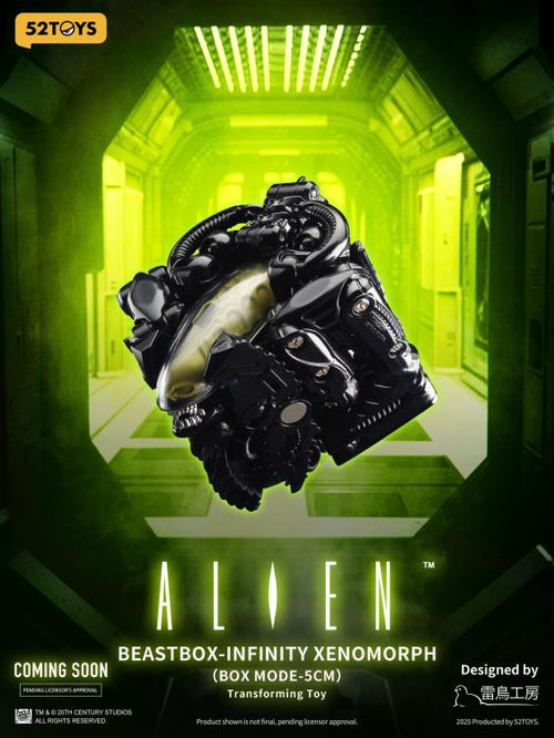 52TOYS BeastBox 猛獸匣 異形 Alien Xenomorph 可動人偶