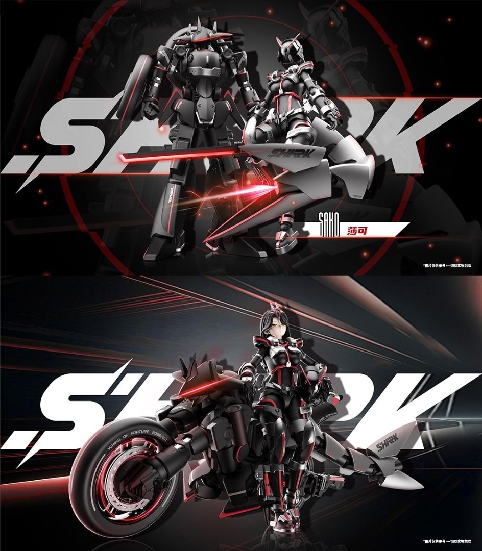 宇博文創 幪面超人 Sako 莎可 機娘 組裝模型