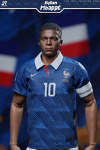 Reset Studio 1/6 RS-0016 Kylian Mbappe 姆巴佩 可動眼 人偶 預訂特典 紅色 藍色眼罩各1條 限量399體
