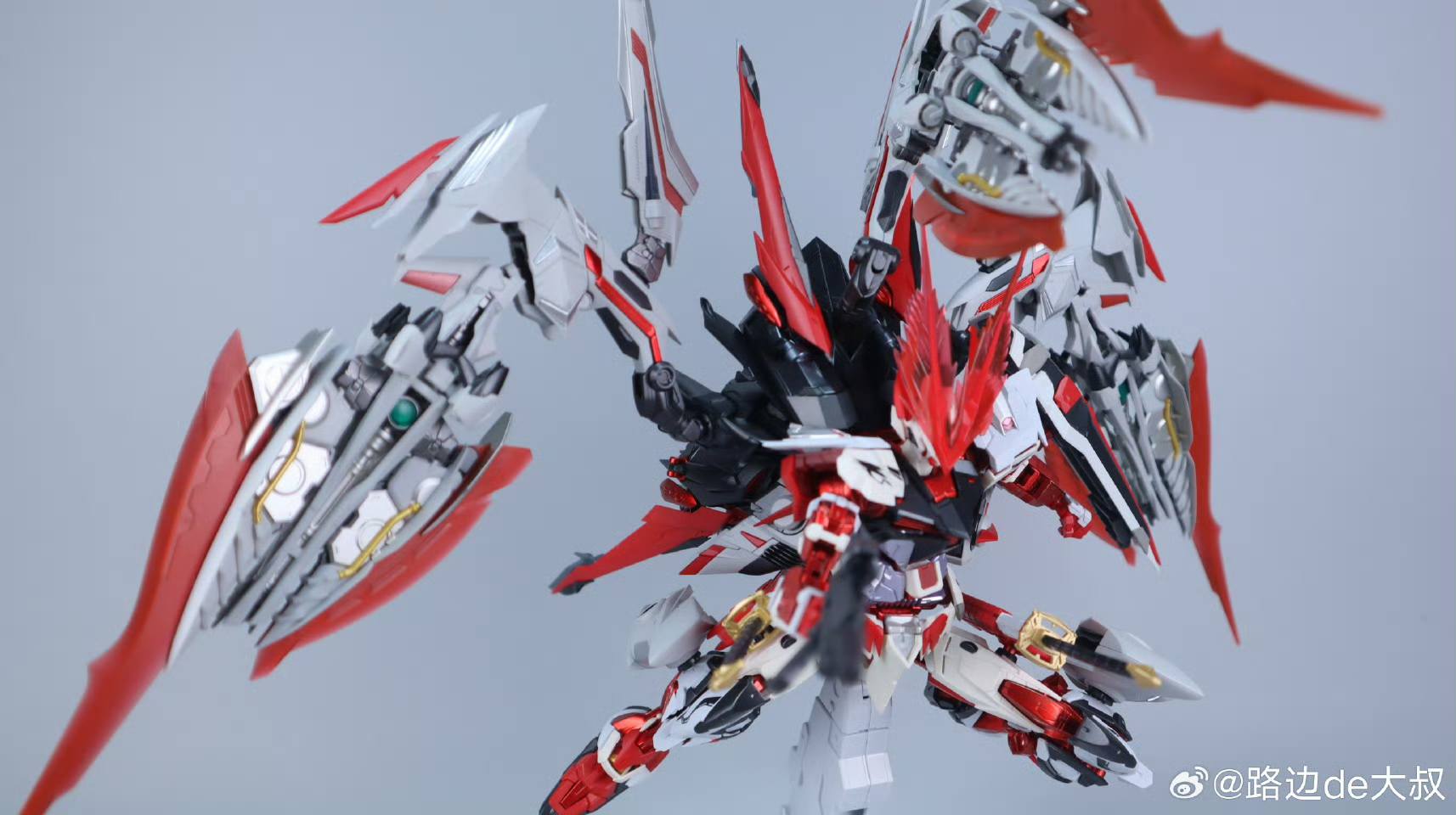 大班 MB 1/100 8836 紅龍異端 MB樣式 組裝模型