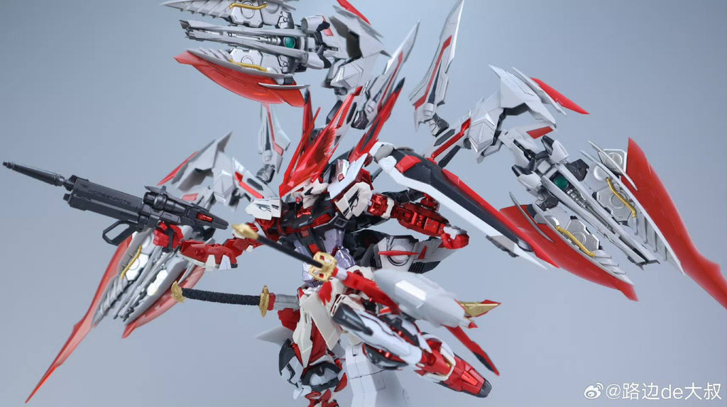 大班 MB 1/100 8836 紅龍異端 MB樣式 組裝模型