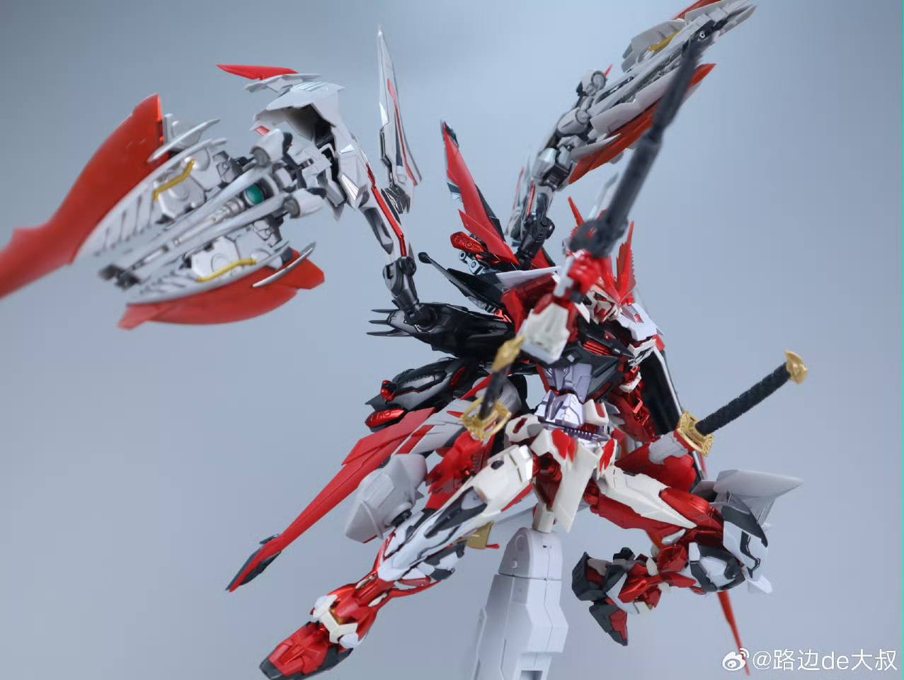 大班 MB 1/100 8836 紅龍異端 MB樣式 組裝模型