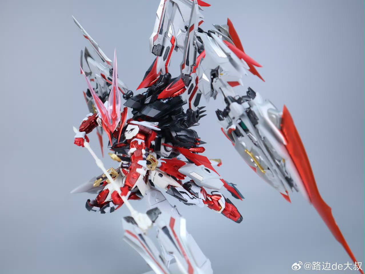 大班 MB 1/100 8836 紅龍異端 MB樣式 組裝模型