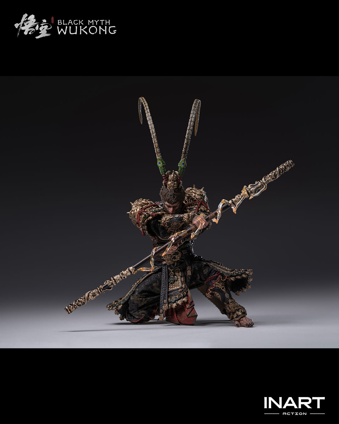 INART 1/12 黑神話 悟空 大聖戰甲套裝 可動成品