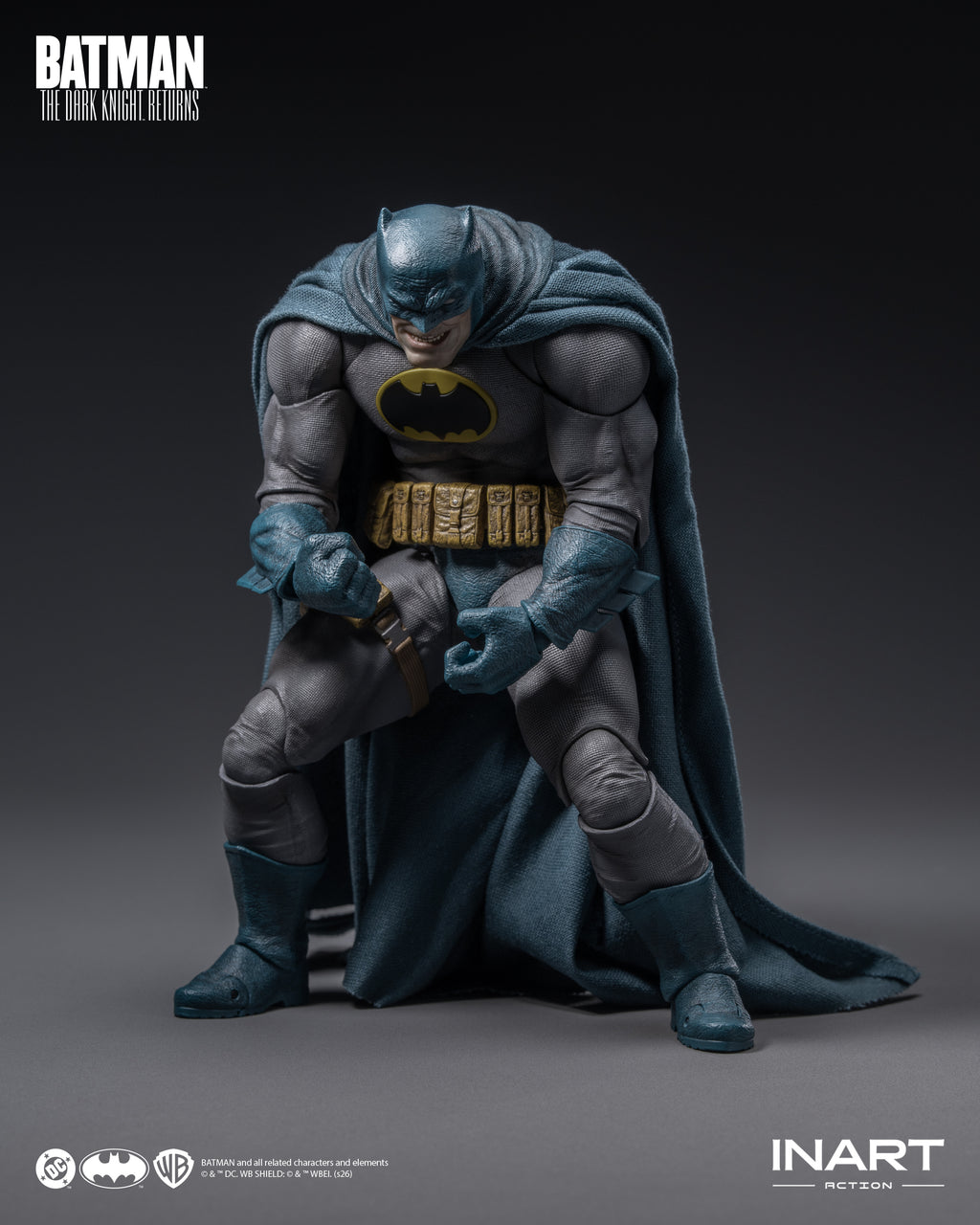 INART 1/12 蝙蝠俠 黑夜之神歸來 蝙蝠俠 藍色戰衣 Batman 可動人偶